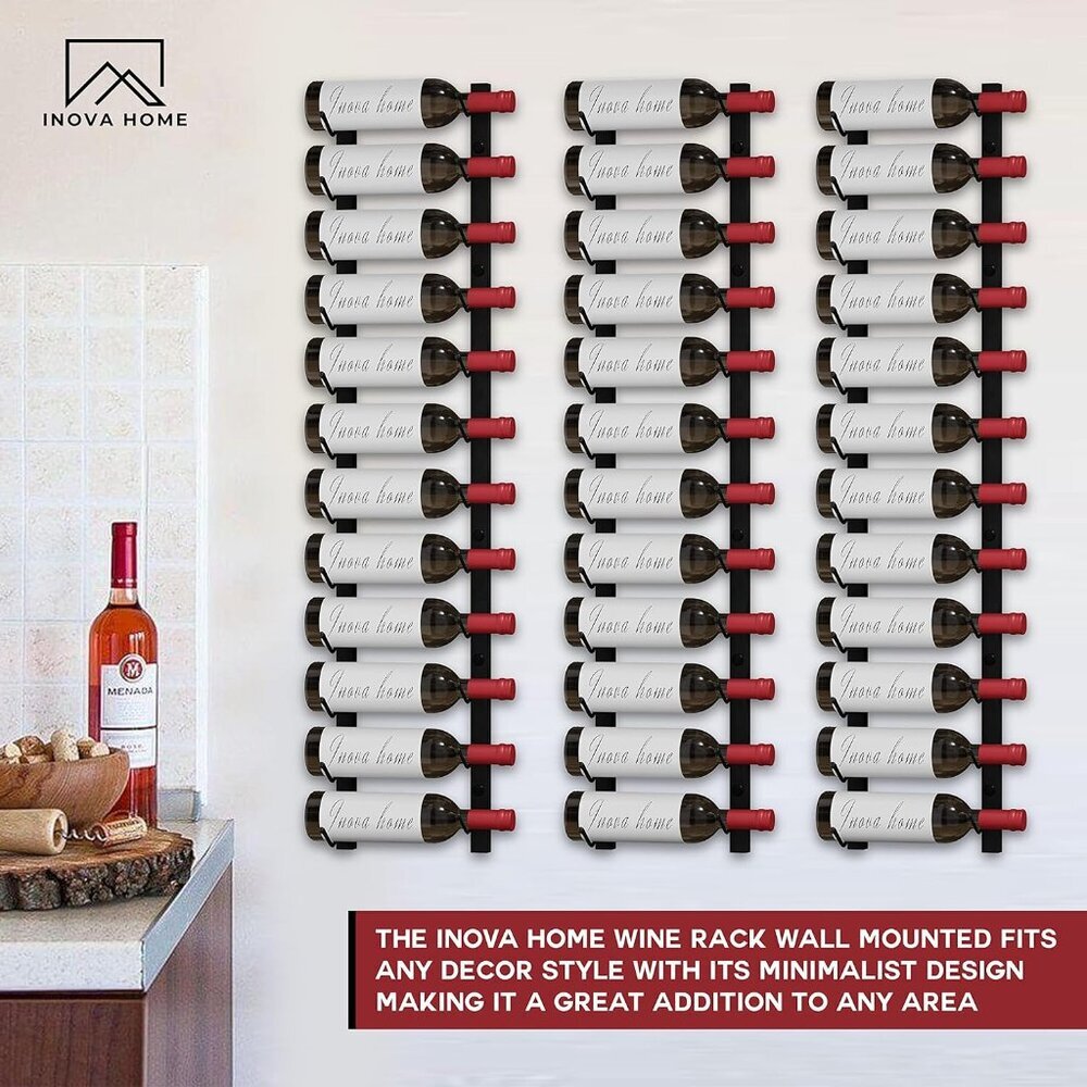 Wall-Mounted Wine Rack - Picture 6 of 9